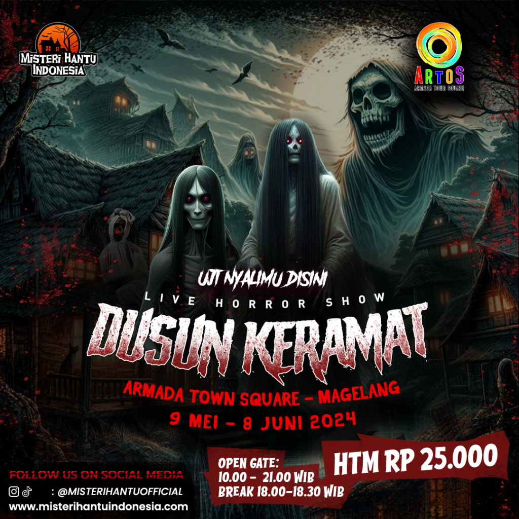 POSTER RUMAH HANTU DI ARTOS MALL