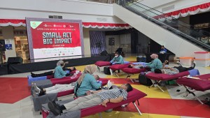 PROSES DONOR DARAH DI ATRIUM ARTOS MALL