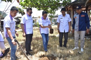 Simbolis Penanaman Bibit Pohon Di Area Telomoyo